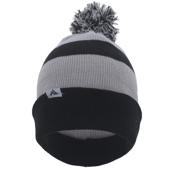 641K Pacific Headwear BLACK/SILVER/BLACK