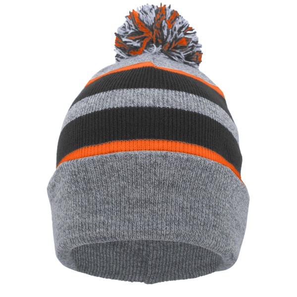 641K Pacific Headwear HEATHER/BLACK/ORANGE