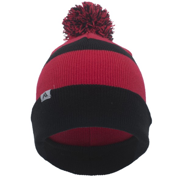 641K Pacific Headwear BLACK/RED/BLACK