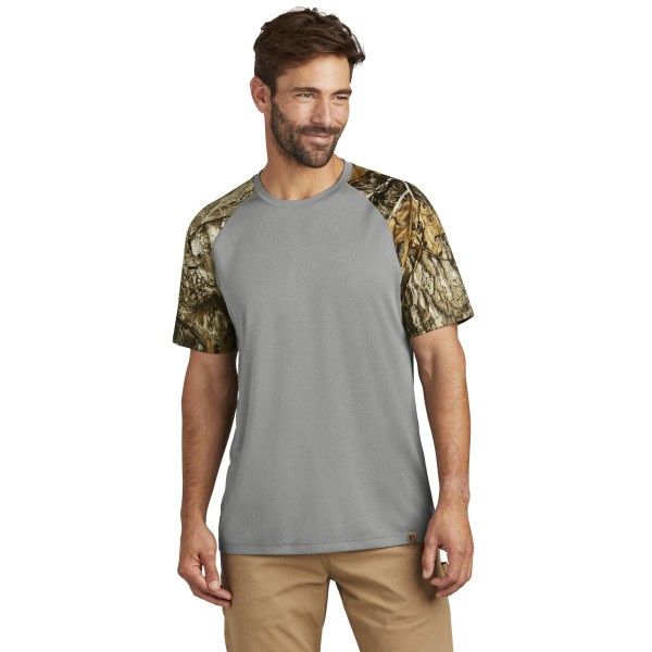 RU151 Russell Outdoors Grey Concrete Heather/ Realtree Edge