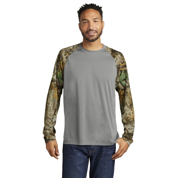 RU151LS Russell Outdoors Grey Concrete Heather/ Realtree Edge