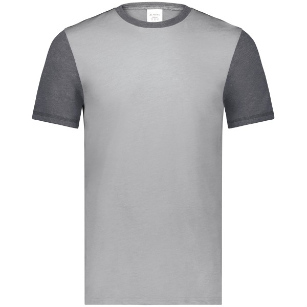 6877 Augusta Sportswear GREY HEATHER/CARBON HEATHER