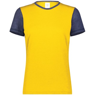 Augusta Sportswear 6878 Ladies Gameday Vintage Ringer Tee