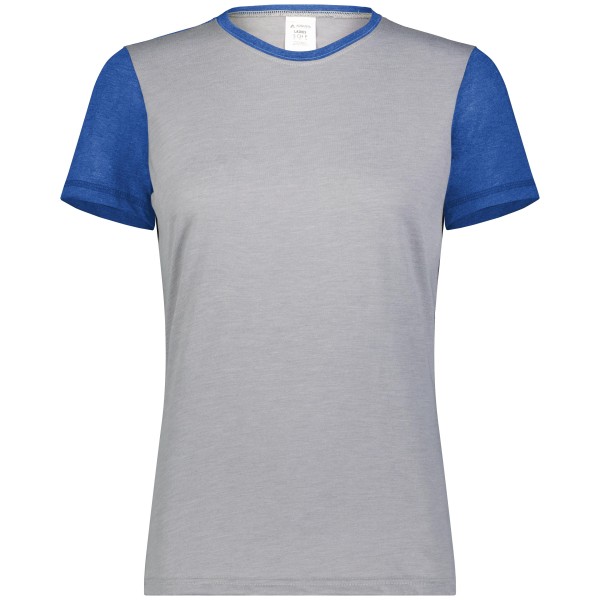 6878 Augusta Sportswear GREY HEATHER/ROYAL HEATHER