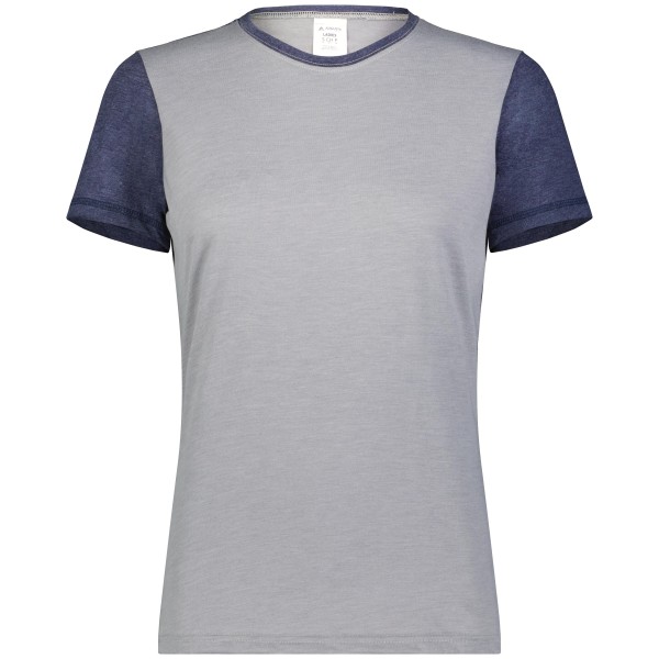 6878 Augusta Sportswear GREY HEATHER/NAVY HEATHER