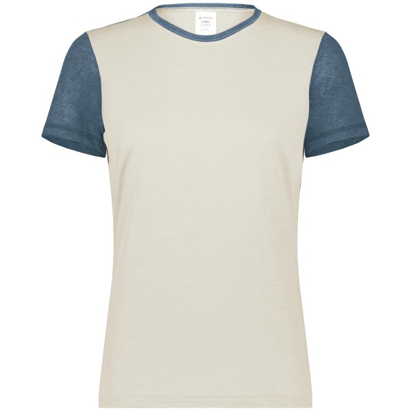 6878 Augusta Sportswear BIRCH/STORM HEATHER