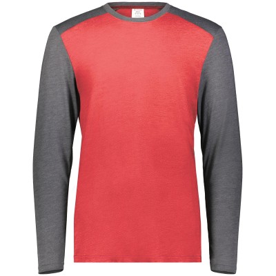 Augusta Sportswear 6882 Youth Gameday Vintage Long Sleeve Tee