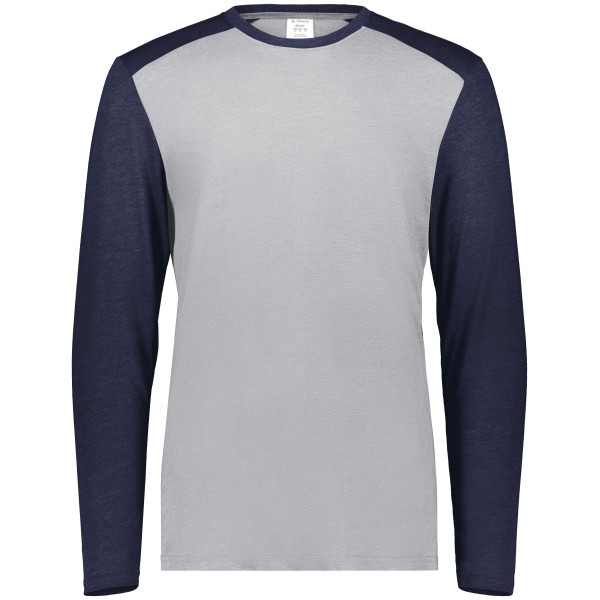 6882 Augusta Sportswear GREY HEATHER/NAVY HEATHER