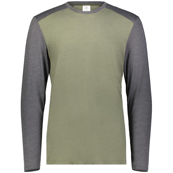 6882 Augusta Sportswear OLIVE HEATHER/CARBON HEATHER