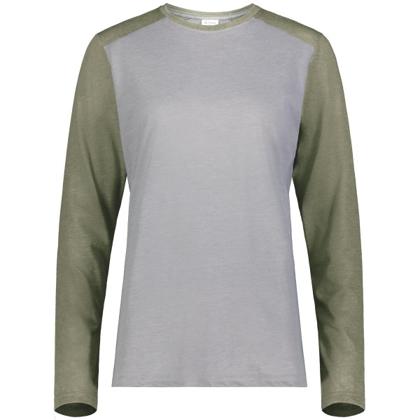 6883 Augusta Sportswear GREY HEATHER/OLIVE HEATHER