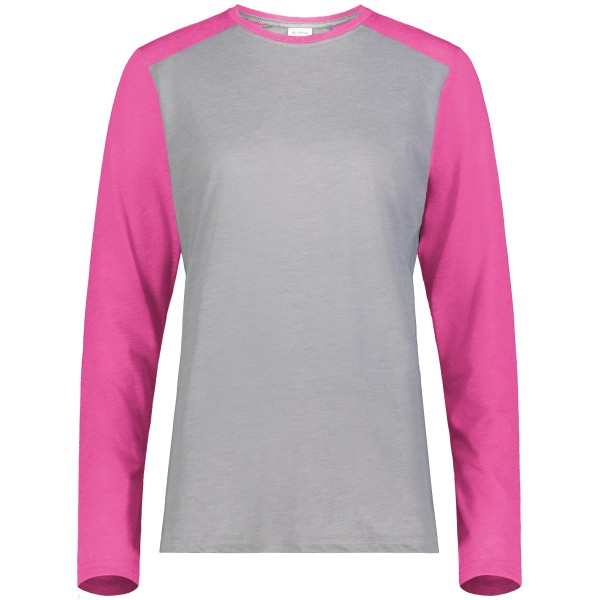 6883 Augusta Sportswear GREY HEATHER/ORCHID HEATHER