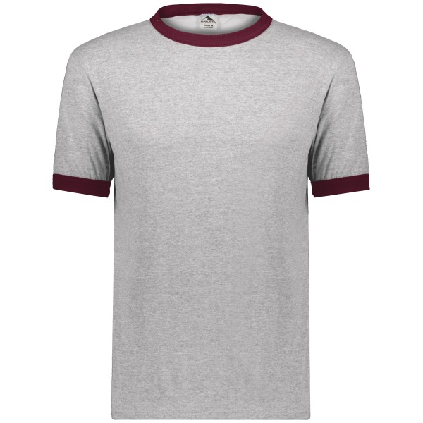 710 Augusta Sportswear ATHLETIC HEATHER/MAROON