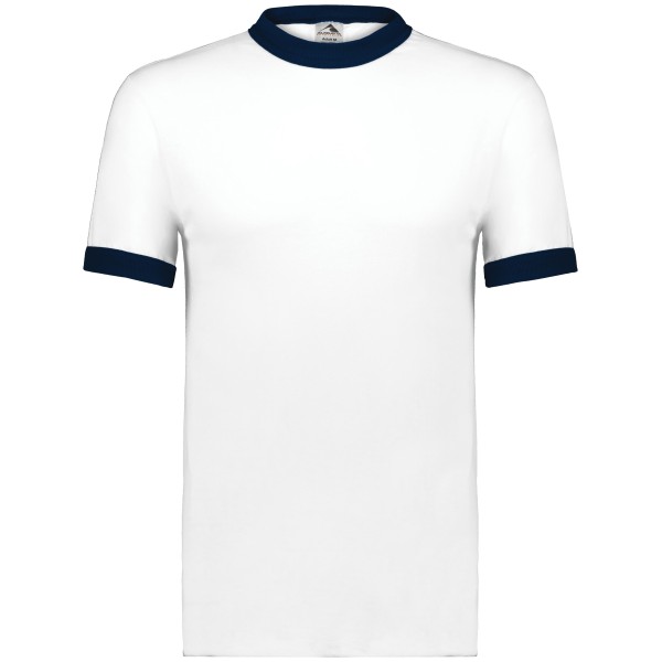 710 Augusta Sportswear WHITE/NAVY