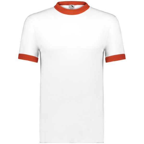710 Augusta Sportswear WHITE/ORANGE