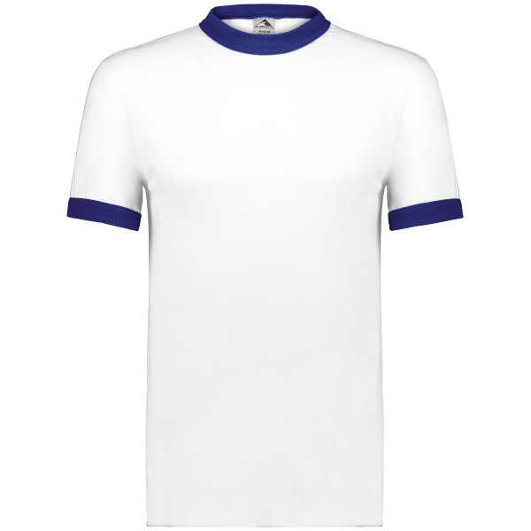 710 Augusta Sportswear WHITE/PURPLE