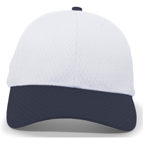 805M Pacific Headwear WHITE/NAVY