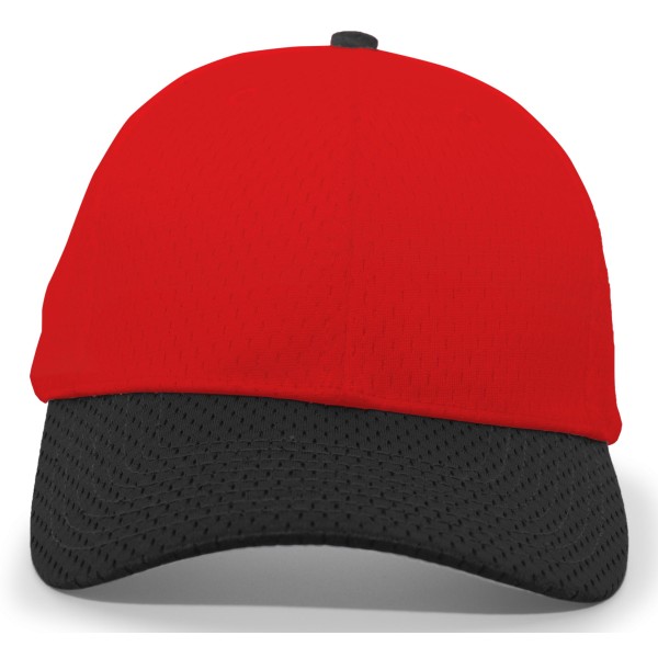 805M Pacific Headwear RED/BLACK