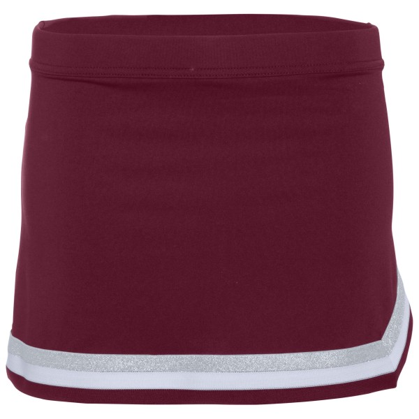 9145 Augusta Sportswear MAROON/WHITE/METALLIC SILVER