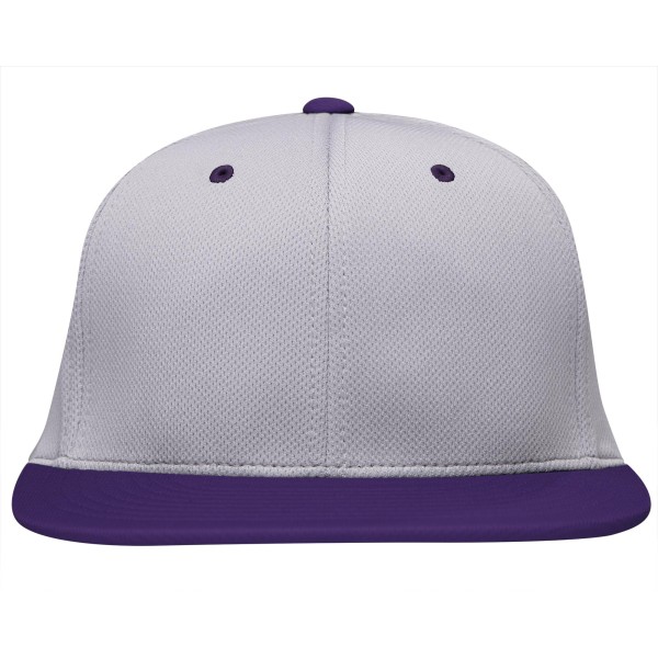 ES342 Pacific Headwear SILVER/PURPLE