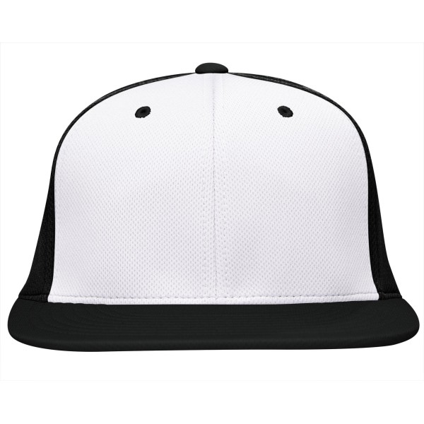 ES342 Pacific Headwear WHITE/BLACK/BLACK