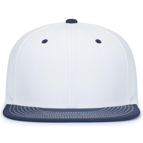 ES471 Pacific Headwear WHITE/NAVY