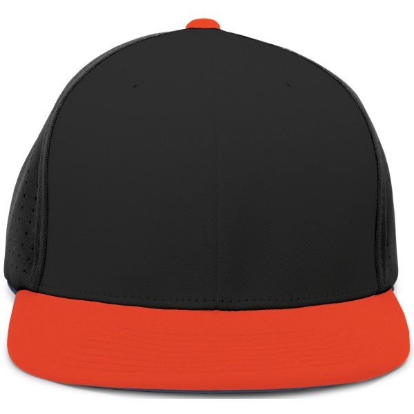 ES474 Pacific Headwear Black/Orange