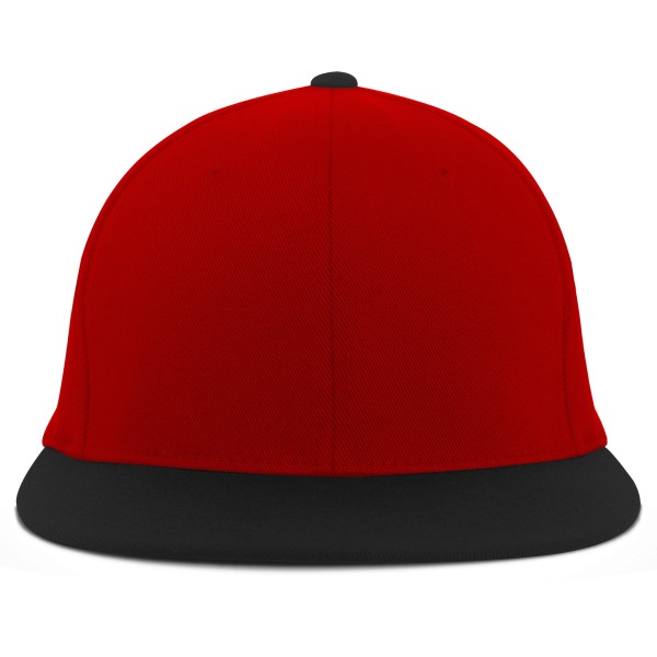 ES811 Pacific Headwear RED/BLACK
