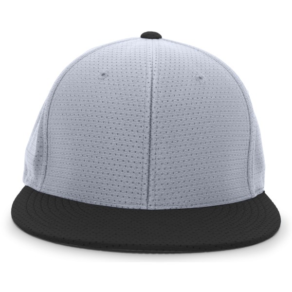 ES818 Pacific Headwear SILVER/BLACK