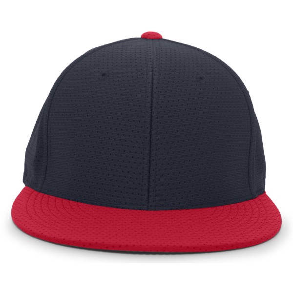 ES818 Pacific Headwear Navy/Red