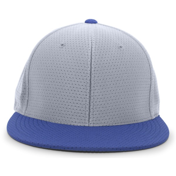 ES818 Pacific Headwear Silver/Royal