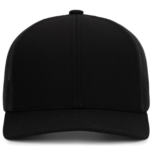 M08 Pacific Headwear BLACK/LT CHARCOAL/BLACK