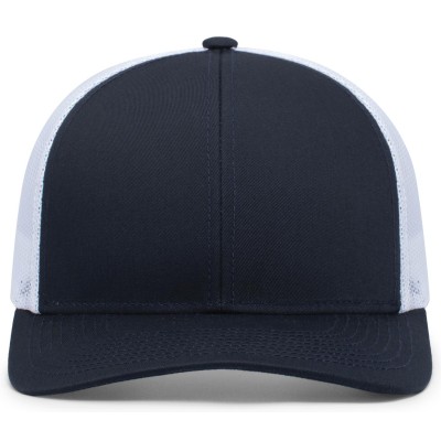 Pacific Headwear P113 NAVY/WHITE/NAVY