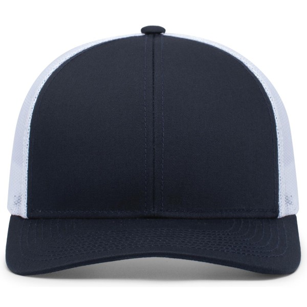 P113 Pacific Headwear NAVY/WHITE/NAVY