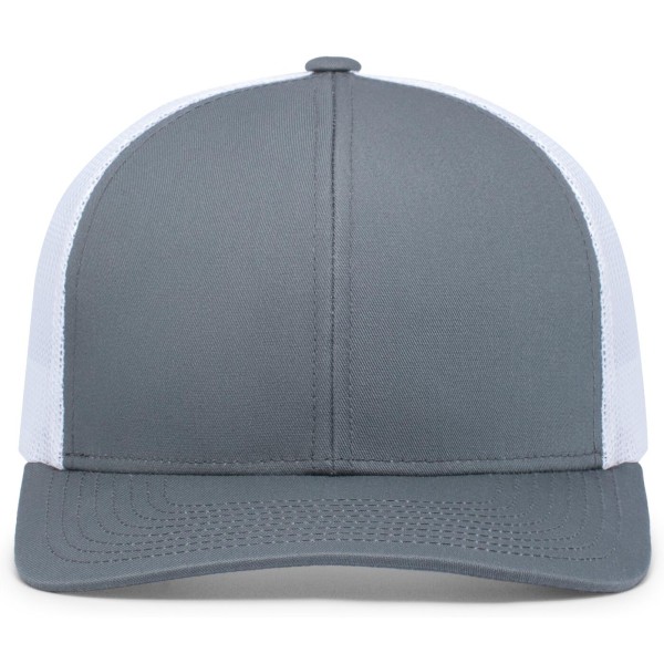 P113 Pacific Headwear GRAPHITE/WHITE/GRAPHITE