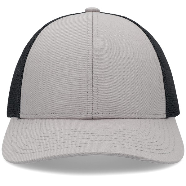 P114 Pacific Headwear HEATHER GREY/LT CHARCOAL/HEATH