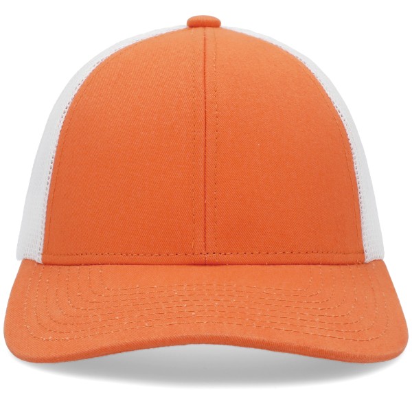 P114 Pacific Headwear TANGERINE/WHITE/ORANGE
