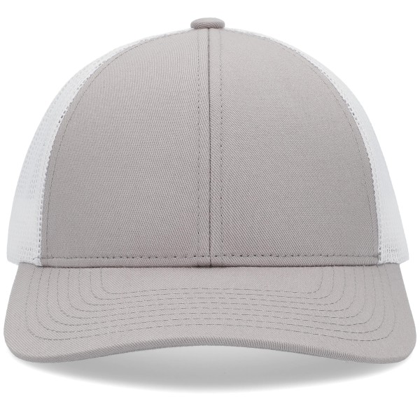 P114 Pacific Headwear HEATHER GREY/WHITE/HEATHER GRE
