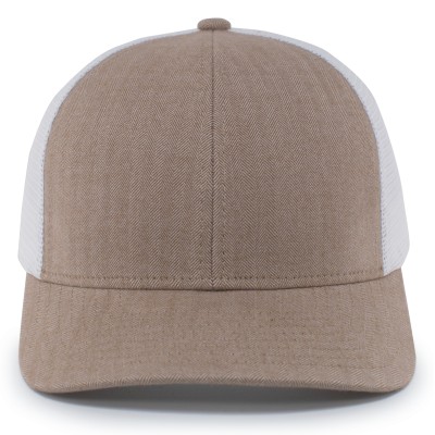 Pacific Headwear P124 Herringbone Trucker Cap