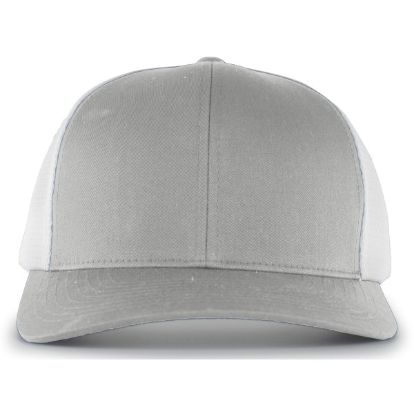 P151 Pacific Headwear SILVER/WHITE/SILVER