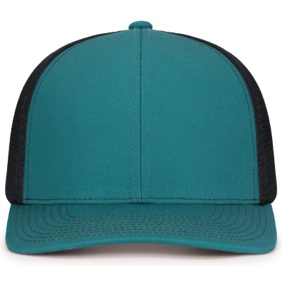 Pacific Headwear P151S Contrast Stitch Trucker PacFlex Snapback Cap