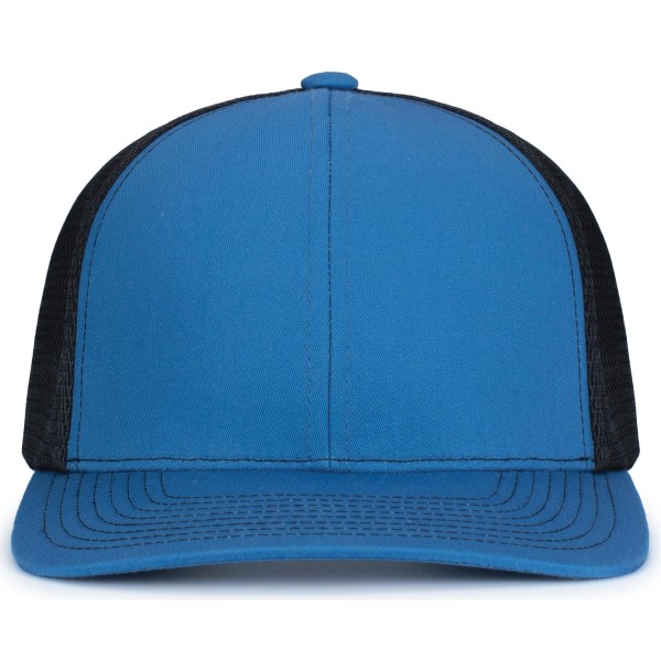 P151S Pacific Headwear OCEAN BLUE/LIGHT CHARCOAL/OCEA
