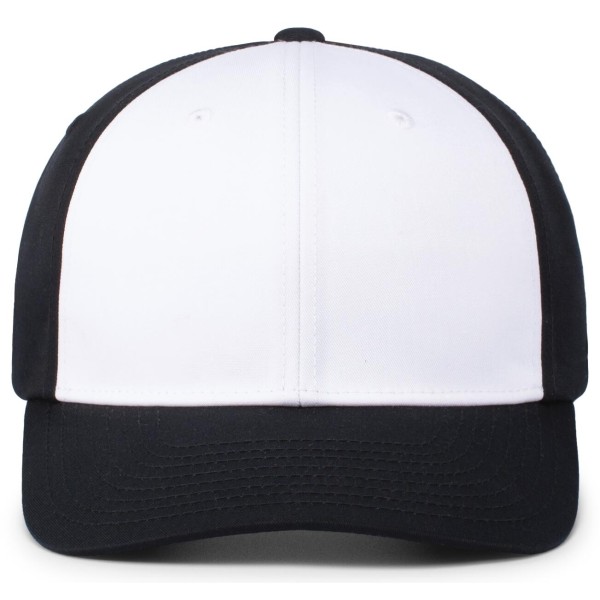 P208 Pacific Headwear WHITE/BLACK/BLACK