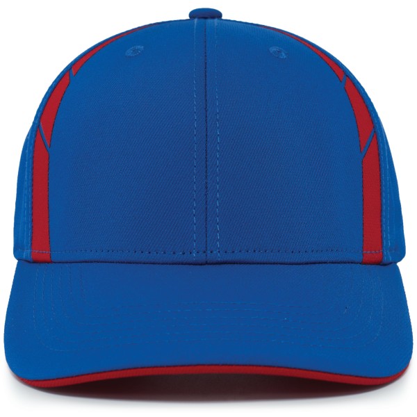 P303 Pacific Headwear ROYAL/RED