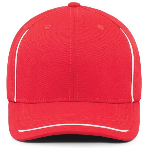 P304 Pacific Headwear RED/WHITE