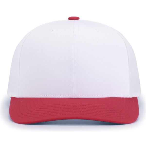 P322 Pacific Headwear WHITE/RED