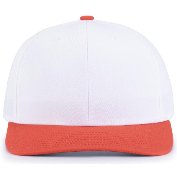 P322 Pacific Headwear WHITE/ORANGE