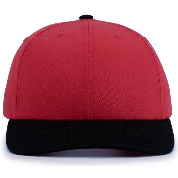P322 Pacific Headwear RED/BLACK