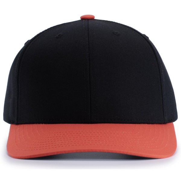 P322 Pacific Headwear Black/Orange