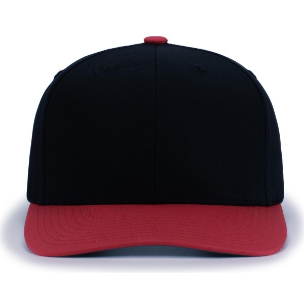 P322 Pacific Headwear BLACK/RED