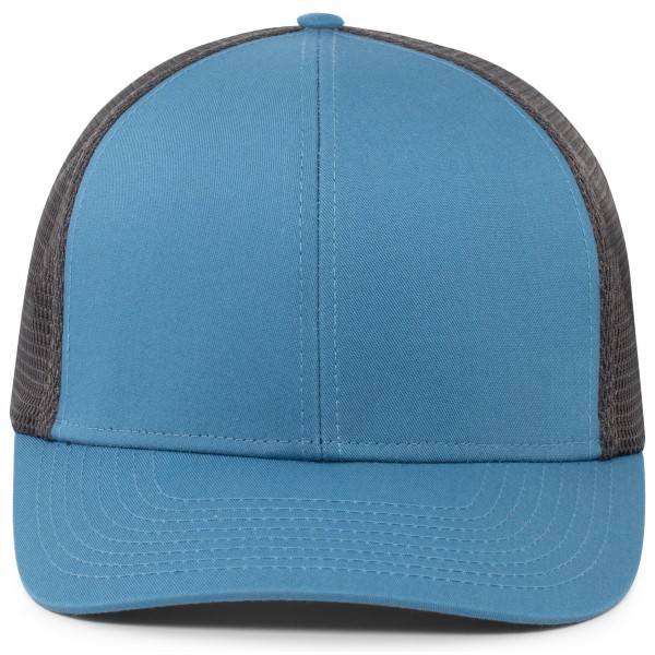 P401 Pacific Headwear OCEAN BLUE/LIGHT CHARCOAL/OCEA